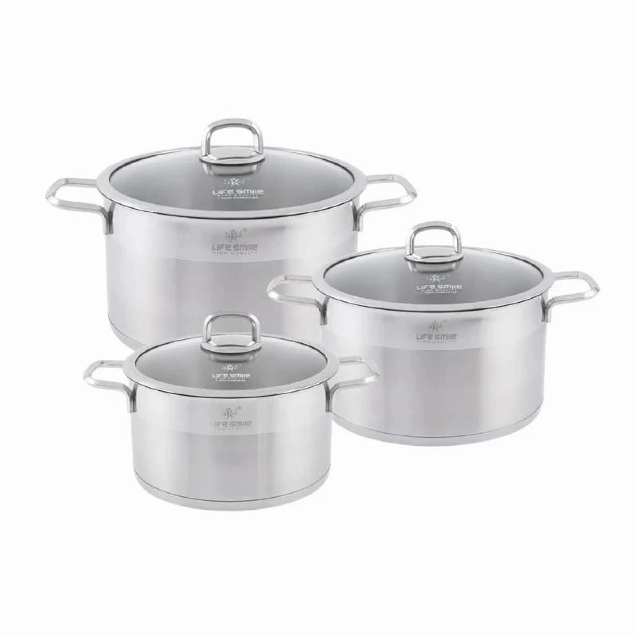 سرویس پخت و پز 6 پارچه لایف اسمایل مدل LIFEP12-6