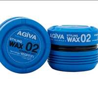 واکس مو agiva 02 آبی مدل Strong &amp; Sert حجم 175 میل