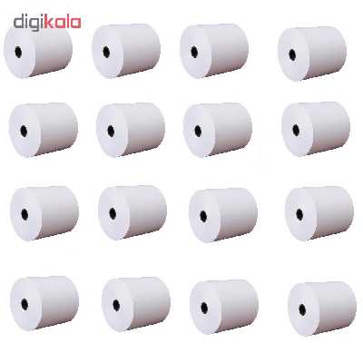 کاغذ پرینتر حرارتی ام پی رول مدل AB1 بسته 16 عددی