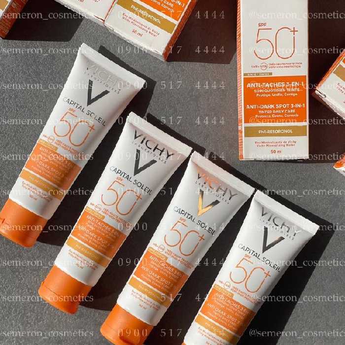 ضدافتاب و ضد لک رنگی ویشی
