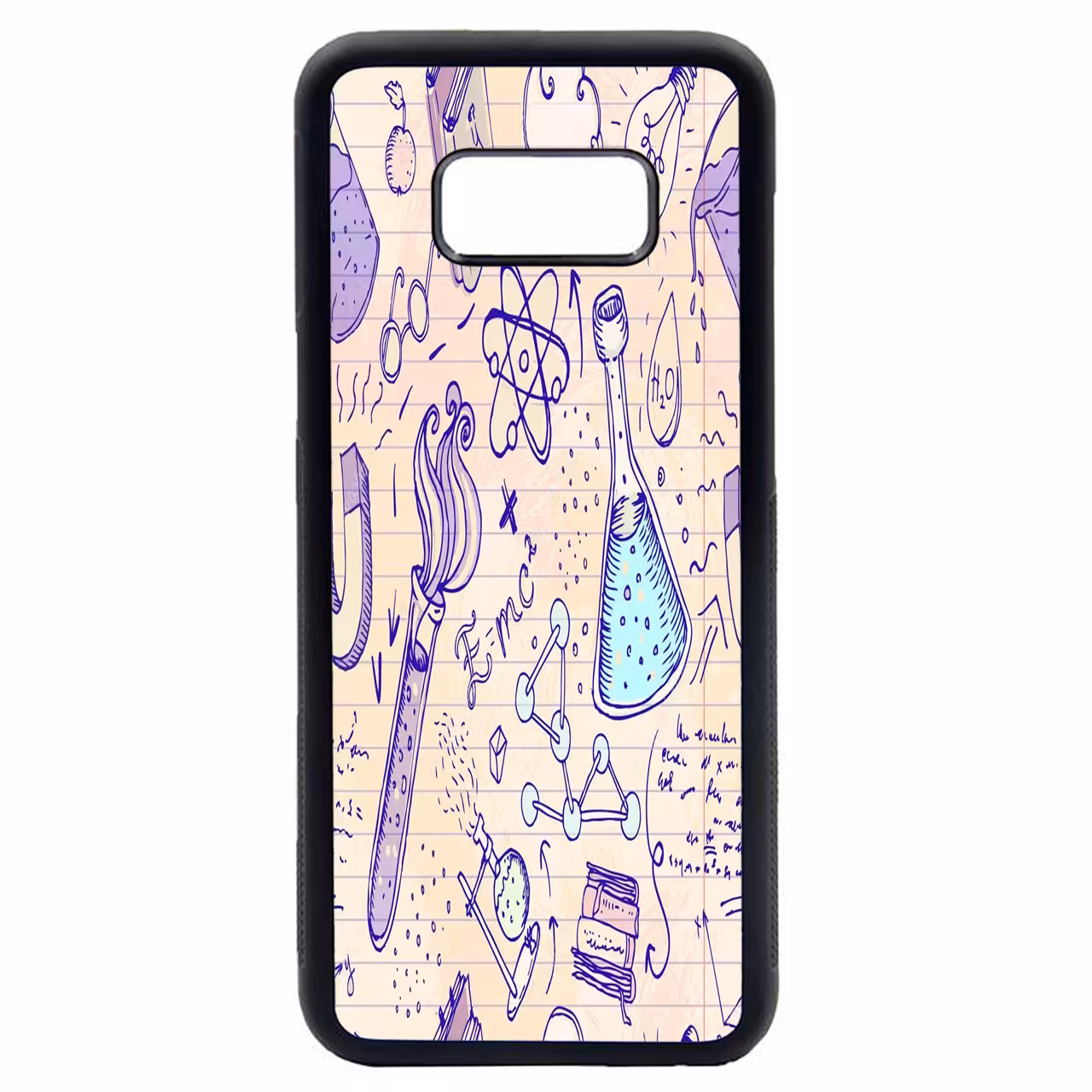 کاور طرح شیمی کد 1105408524 مناسب برای گوشی موبایل سامسونگ galaxy s8