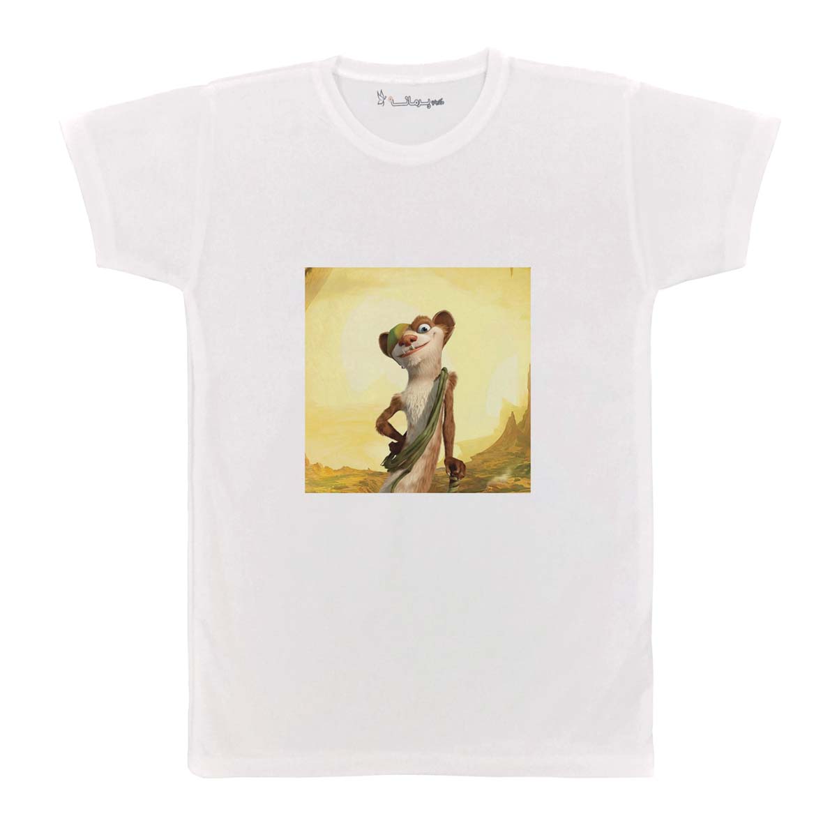 تی شرت بچگانه پرمانه طرح عصر یخبندان کد pmt.1501