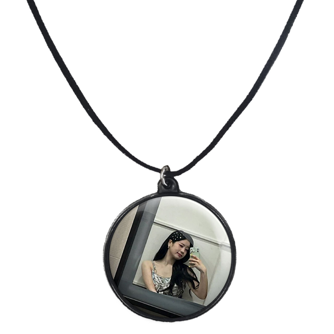 گردنبند پرمانه طرح تو ایس کد pmb.19655 مدل دو طرفه