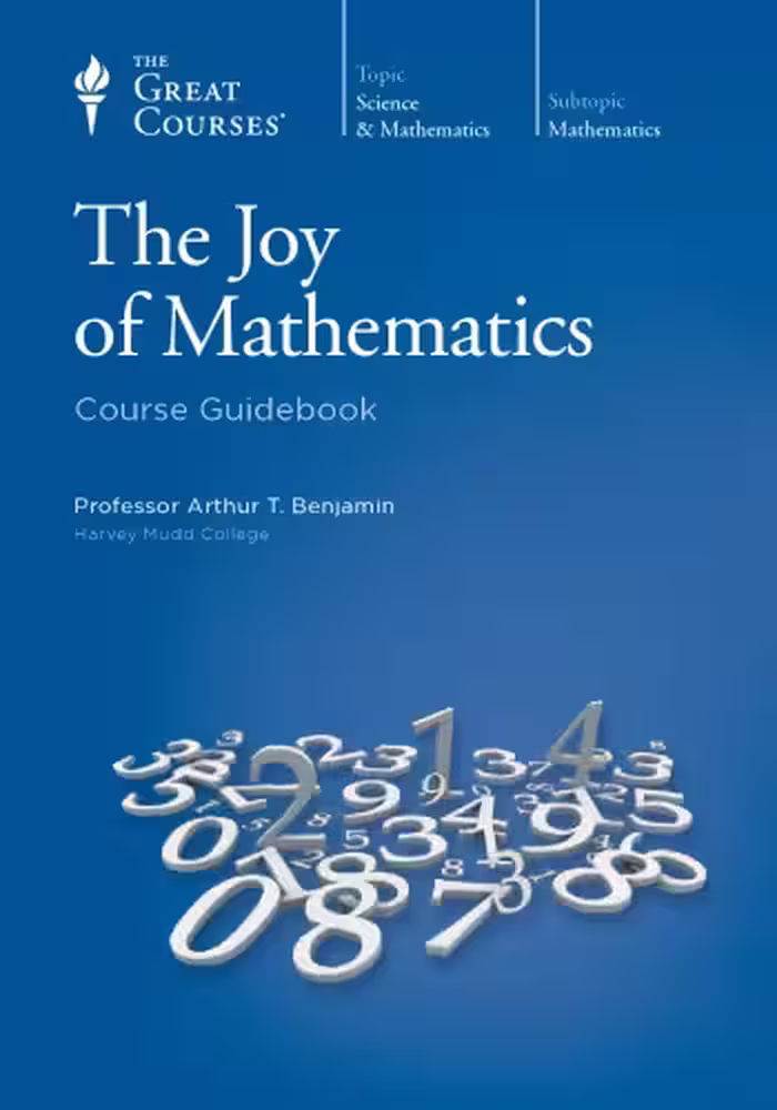 خرید و دانلود نسخه کامل کتاب The Joy of Mathematics. Course guidebook