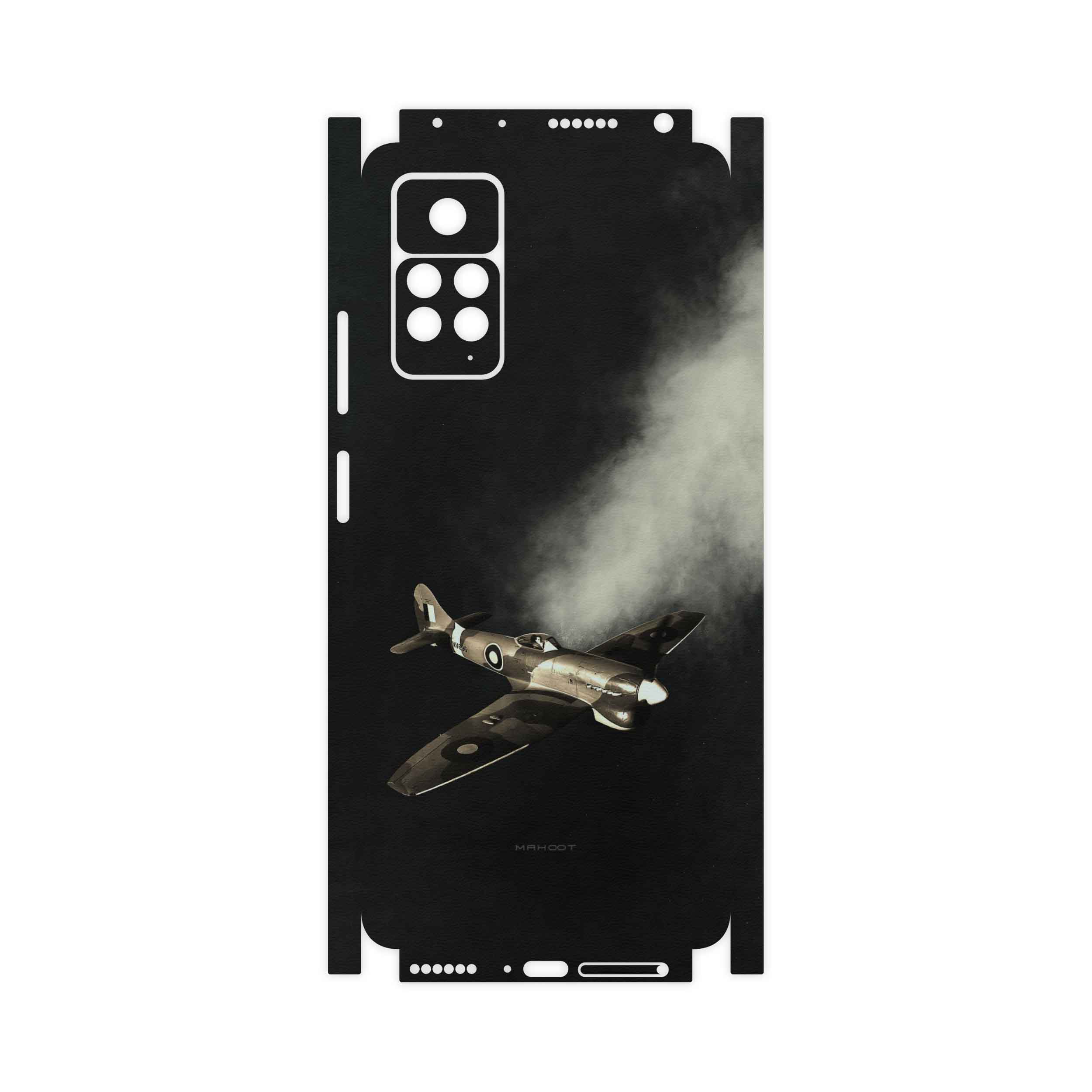برچسب پوششی ماهوت مدل World-War-II-Aircraft-FullSkin مناسب برای گوشی موبایل شیائومی Redmi Note 11 Pro