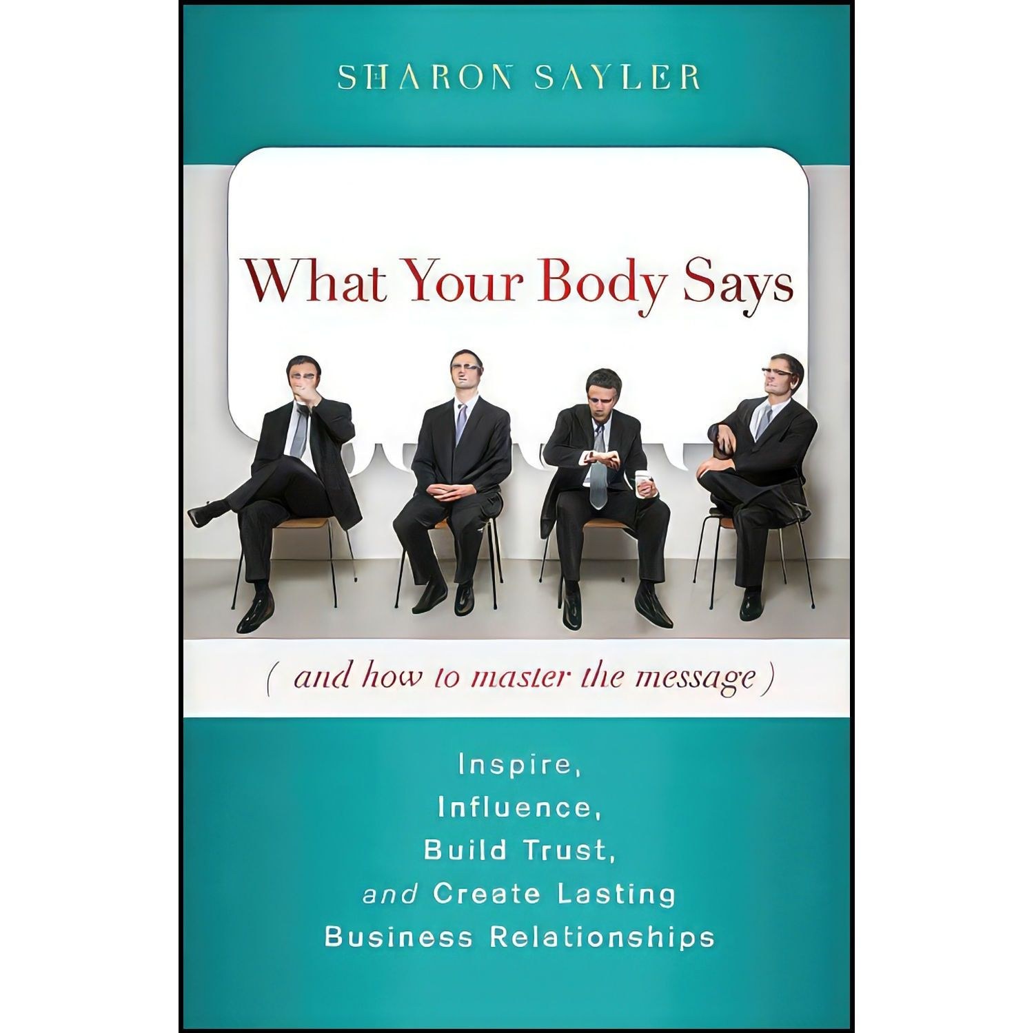 کتاب زبان اصلی What Your Body Says  اثر Sharon Sayler