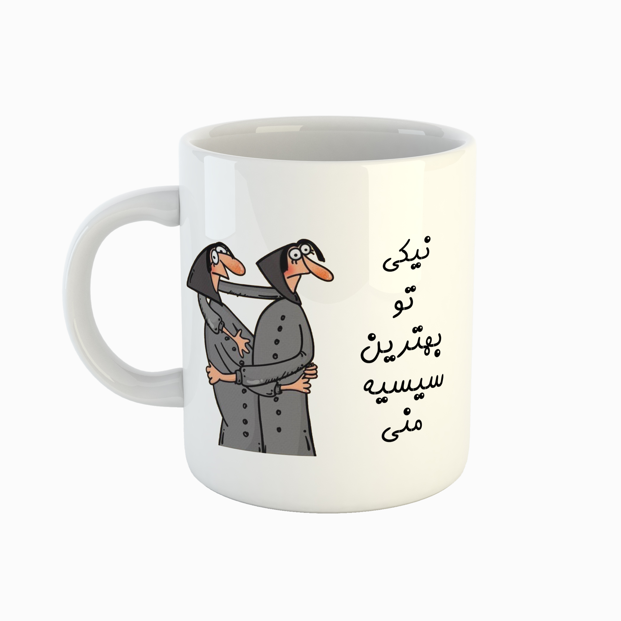 ماگ طرح اسم نیکی مدل بهترین خواهر
