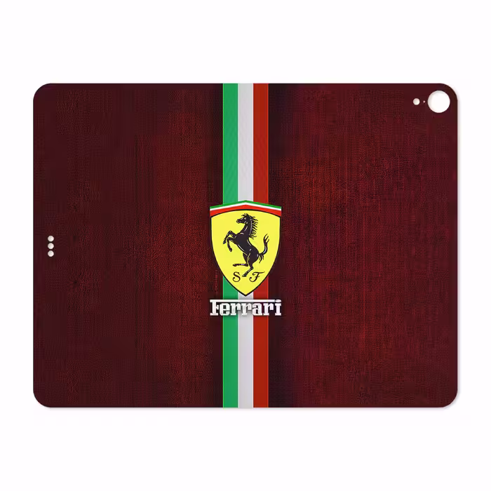 برچسب پوششی ماهوت مدل Ferrari مناسب برای تبلت اپل iPad Pro 12.9 (GEN 3) 2018 A1876
