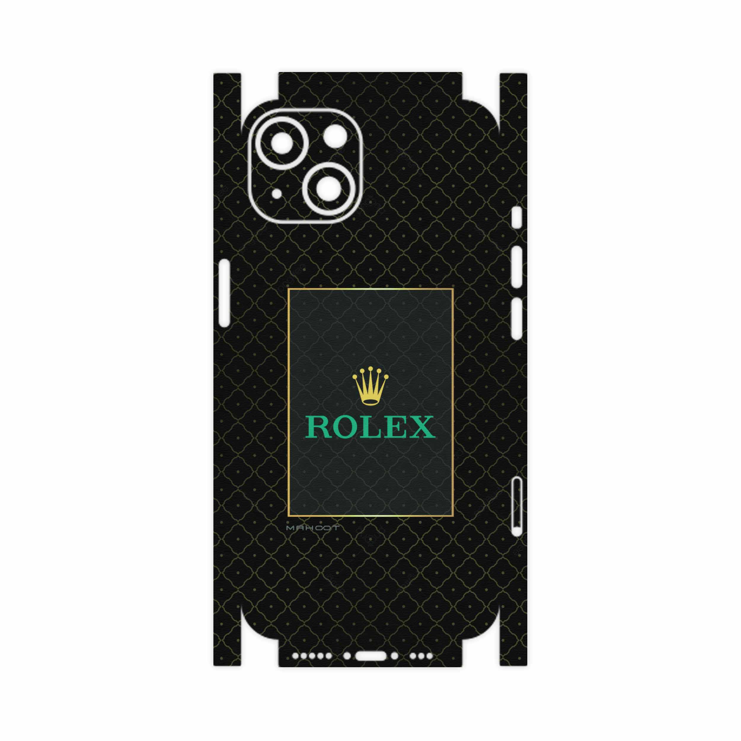 برچسب پوششی ماهوت مدل Rolex-Logo-FullSkin مناسب برای گوشی موبایل اپل iPhone 13