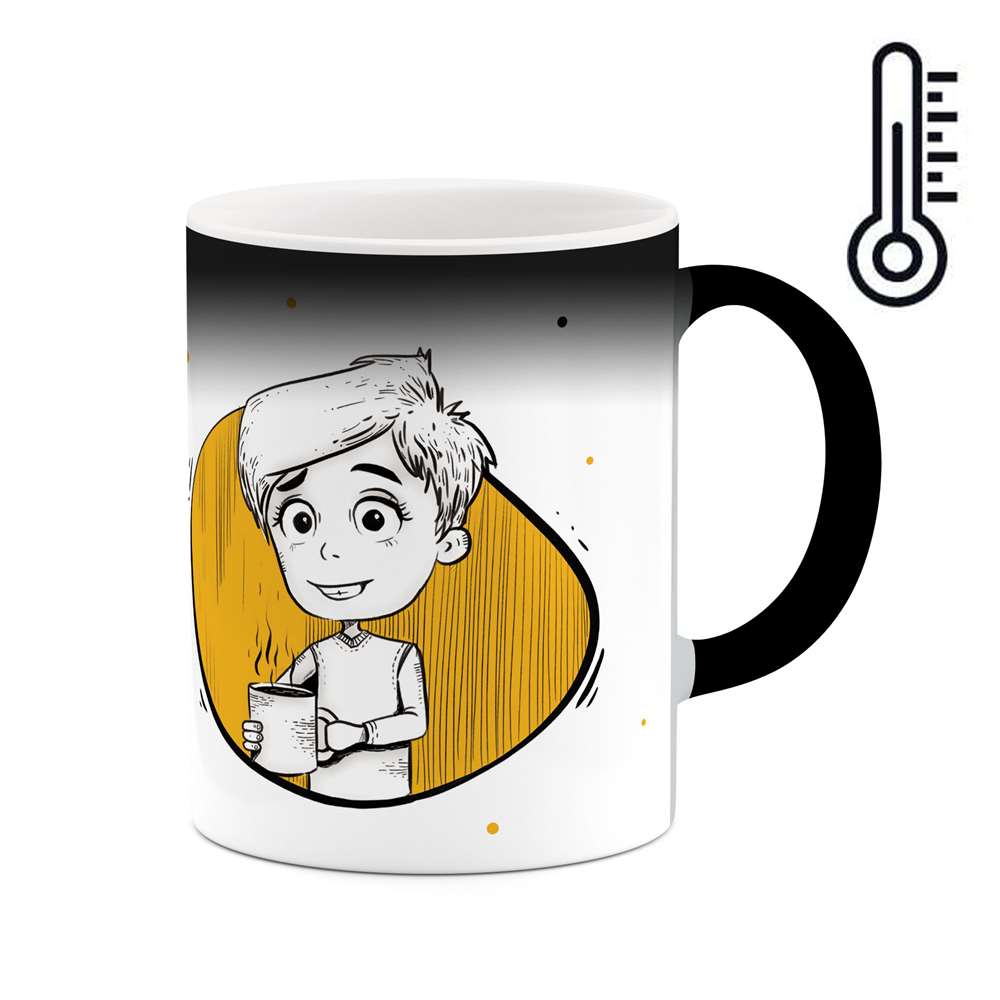 ماگ حرارتی طرح دهنی مدل mgh00025