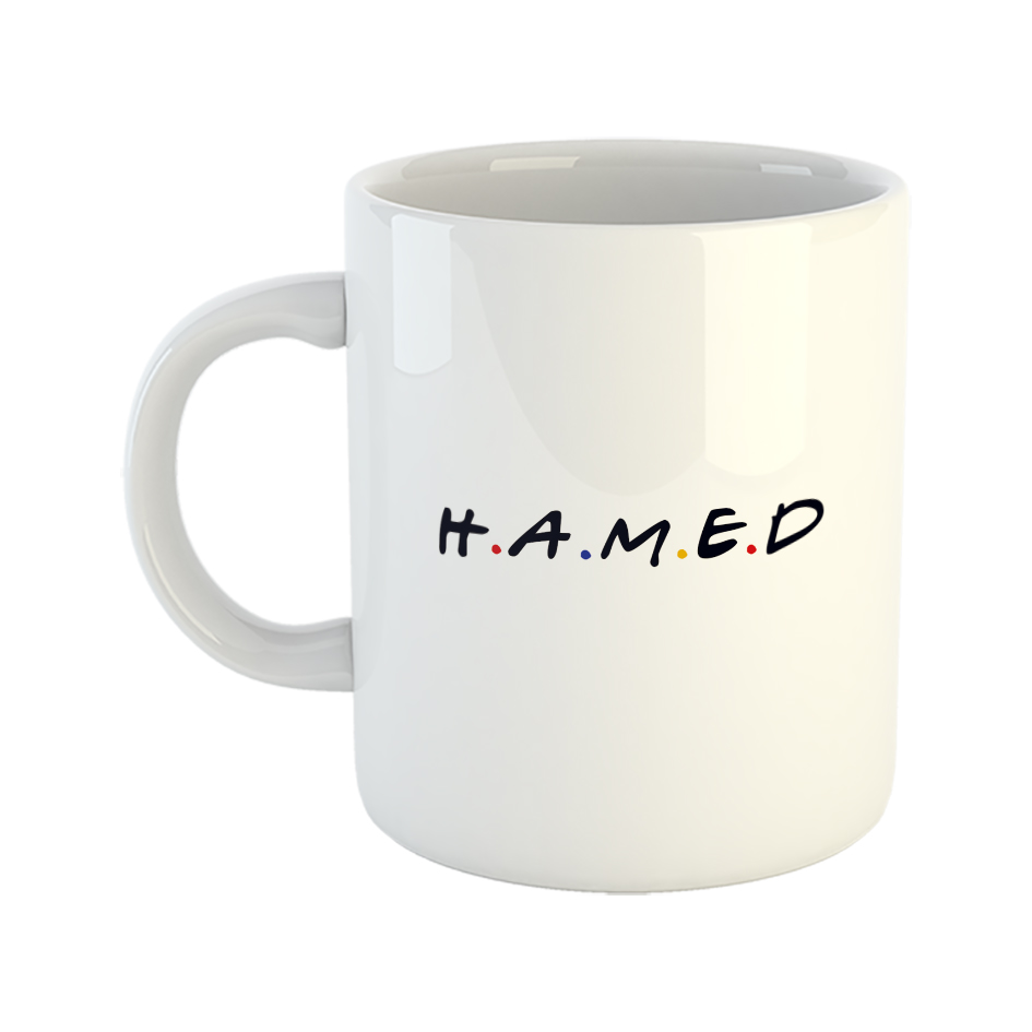 ماگ طرح فرندز مدل حامد