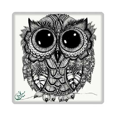 کاشی مبین ایده  مدل جغد kh10 کد 1081