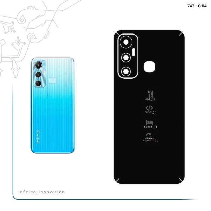 برچسب پوششی ماهوت مدل Programming 2 مناسب برای گوشی موبایل اینفینیکس Hot 11