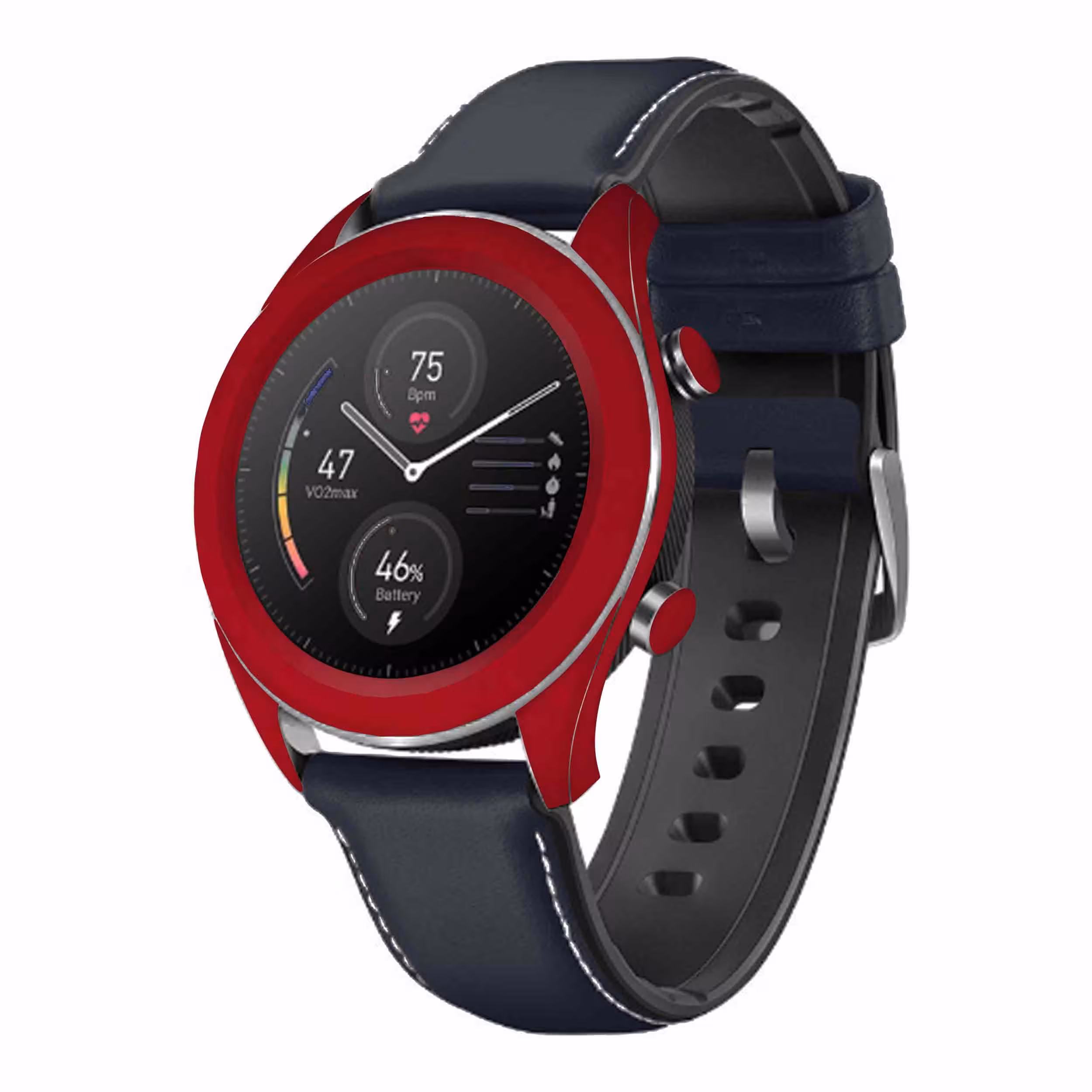 برچسب ماهوت طرح Matte Warm Red مناسب برای ساعت هوشمند آنر watch magic