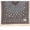 رومیزی قلمکار ممتاز اصفهان اثر عطريان طرح شیخ لطف اله مدل G124سایز 100*150 سانتی متر