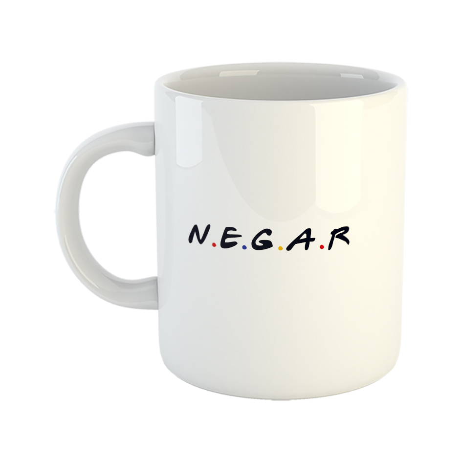 ماگ طرح فرندز مدل نگار