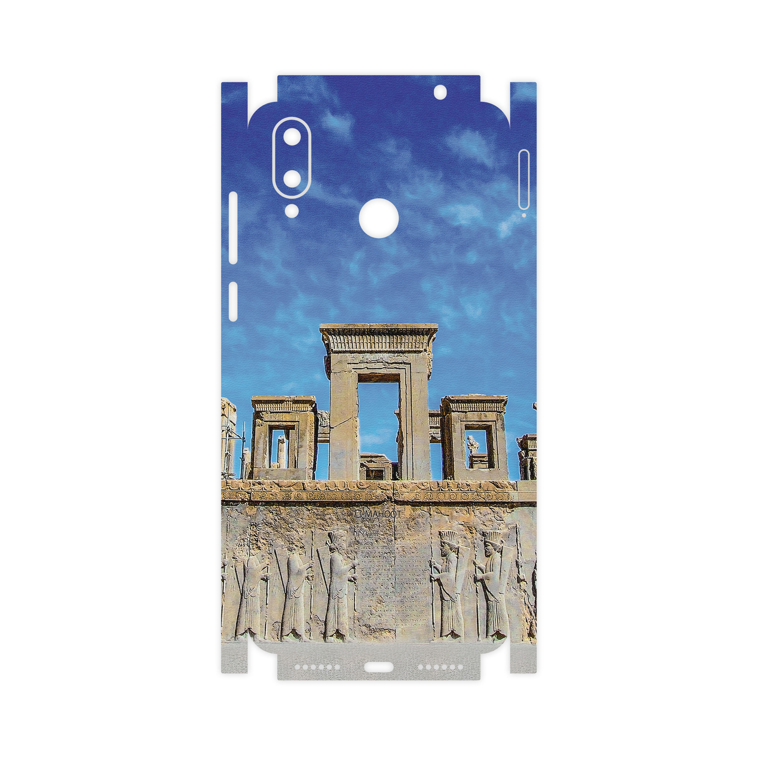 برچسب پوششی ماهوت مدل TAKHT-e-JAMSHID-FullSkin مناسب برای گوشی موبایل جی پلاس Q10