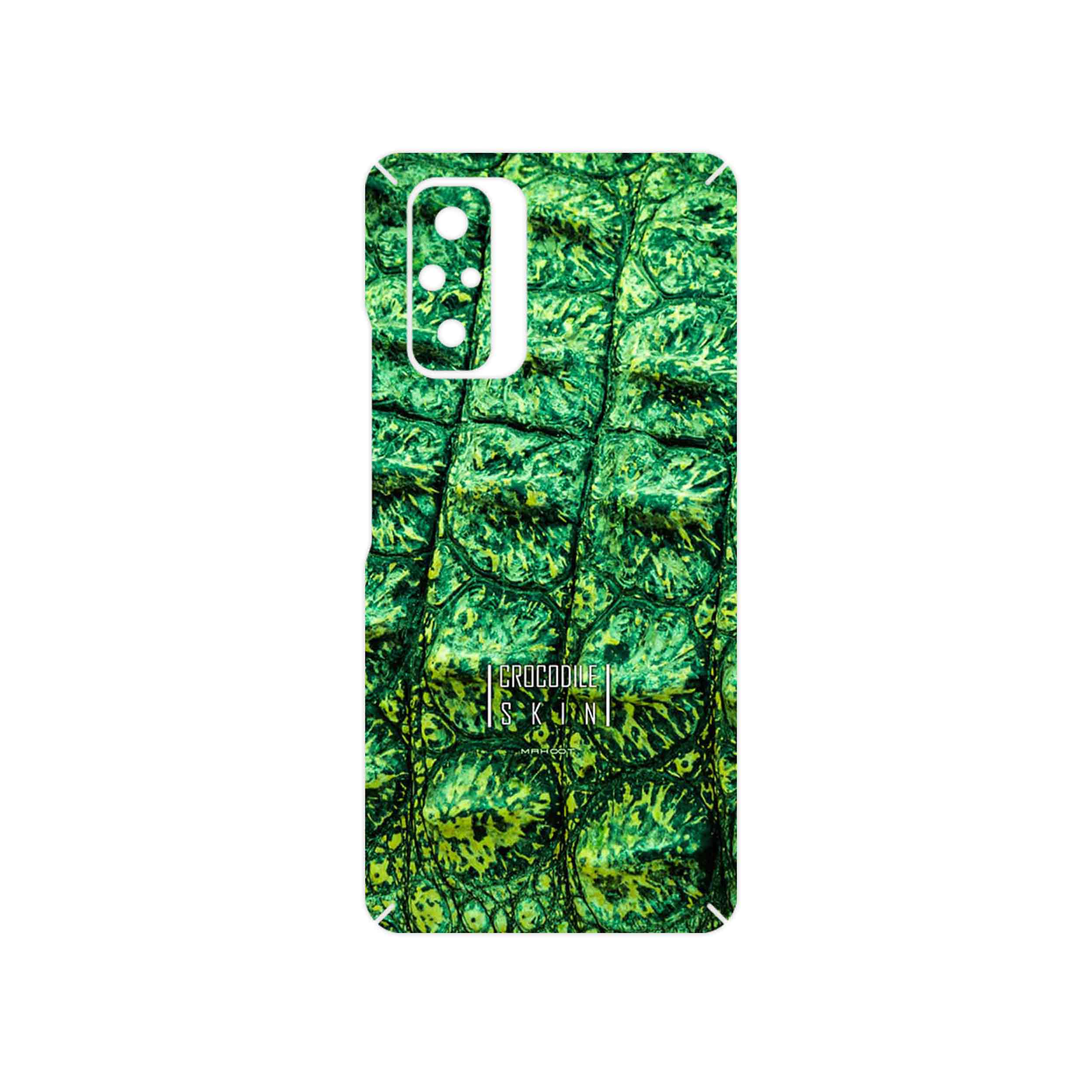 برچسب پوششی ماهوت مدل Crocodile Skin مناسب برای گوشی موبایل شیائومی Redmi Note 10 Pro Max