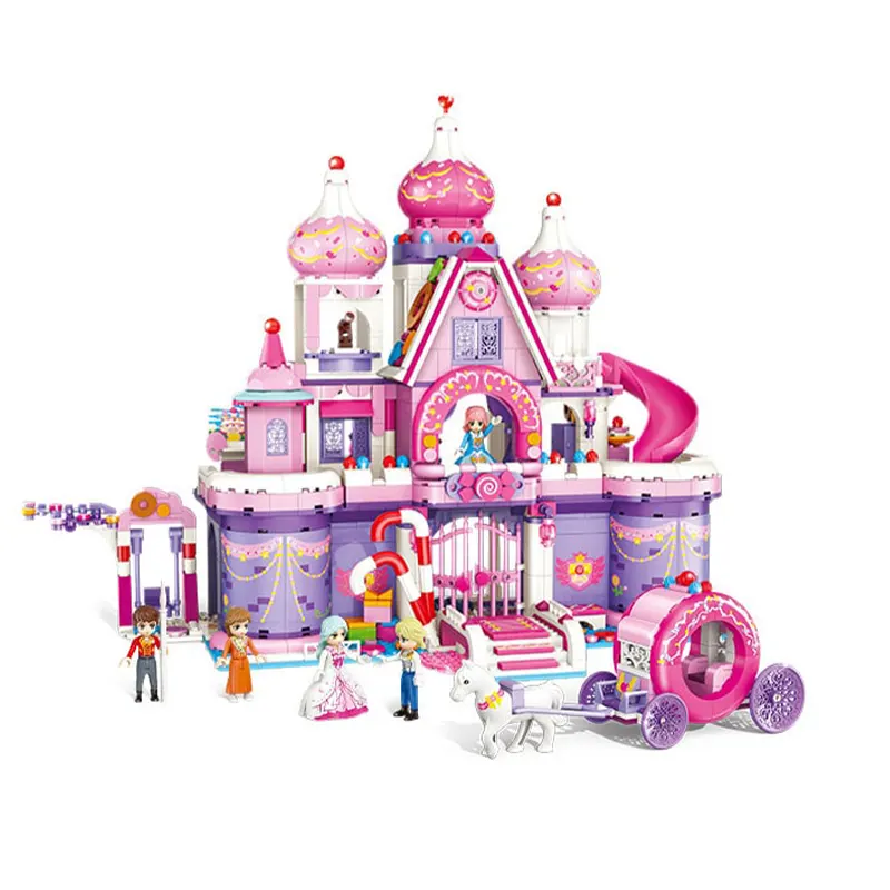 ساختنی لگو قصر پرنسس برند GUDI کد 30004
