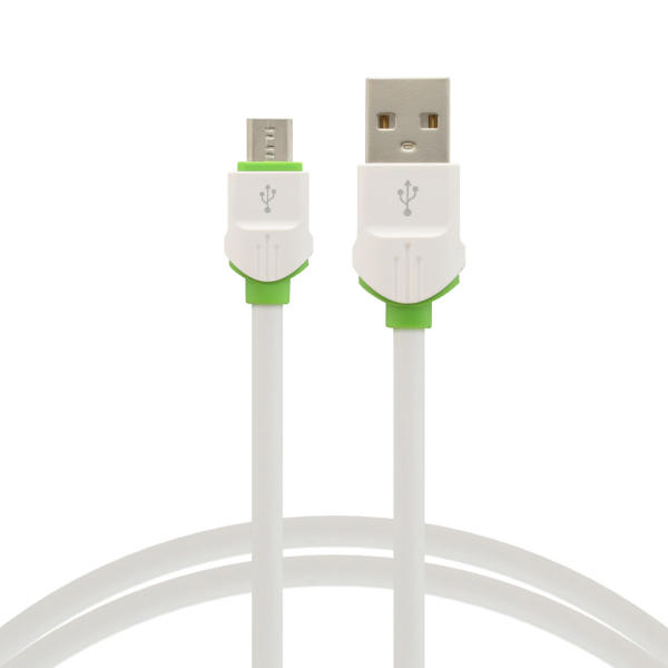 کابل تبدیل USB به microUSB الدینیو مدل LS-33 طول 2 متر