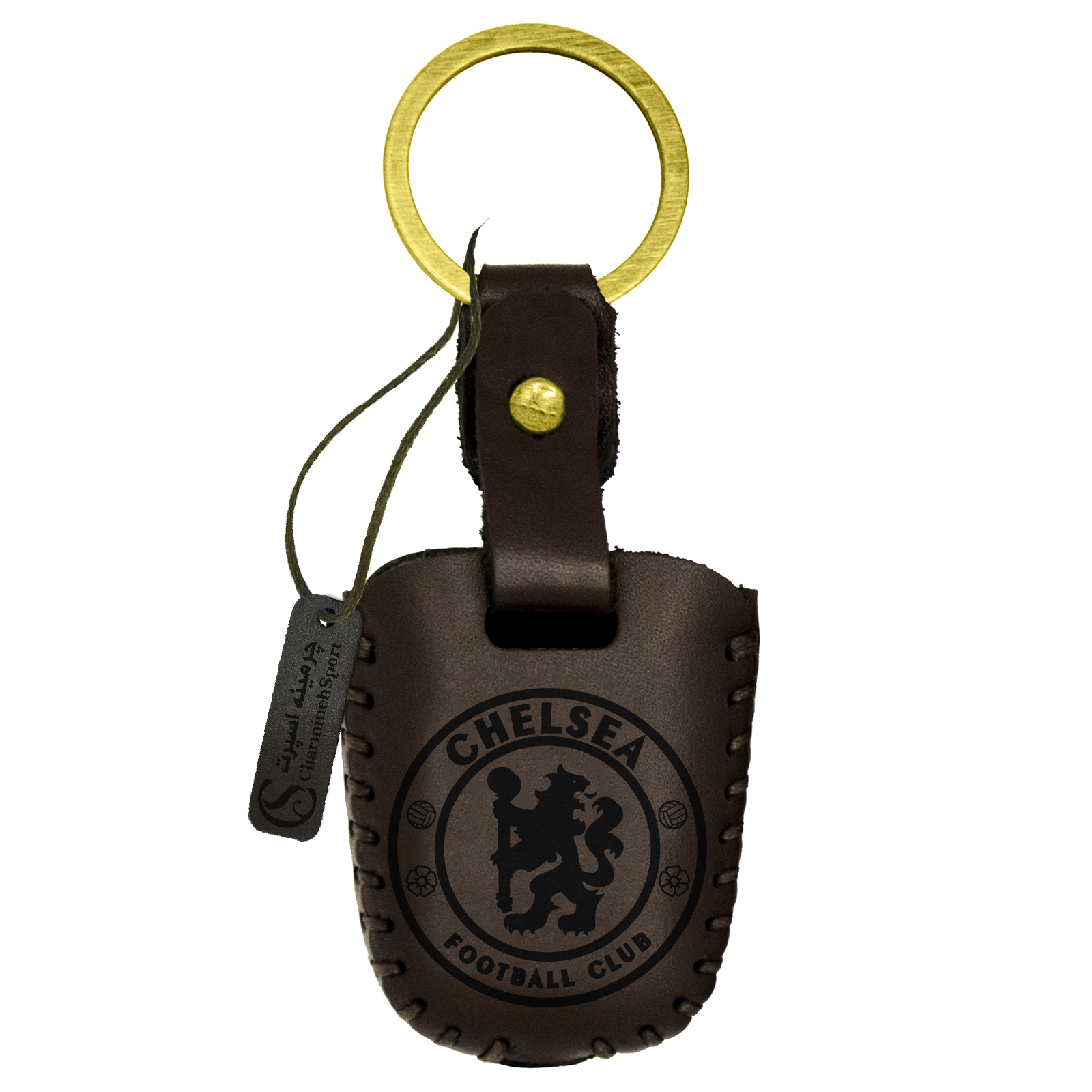 جاسوئیچی خودرو چرمینه اسپرت طرح چلسی کد 8019 مناسب برای سمند و دنا