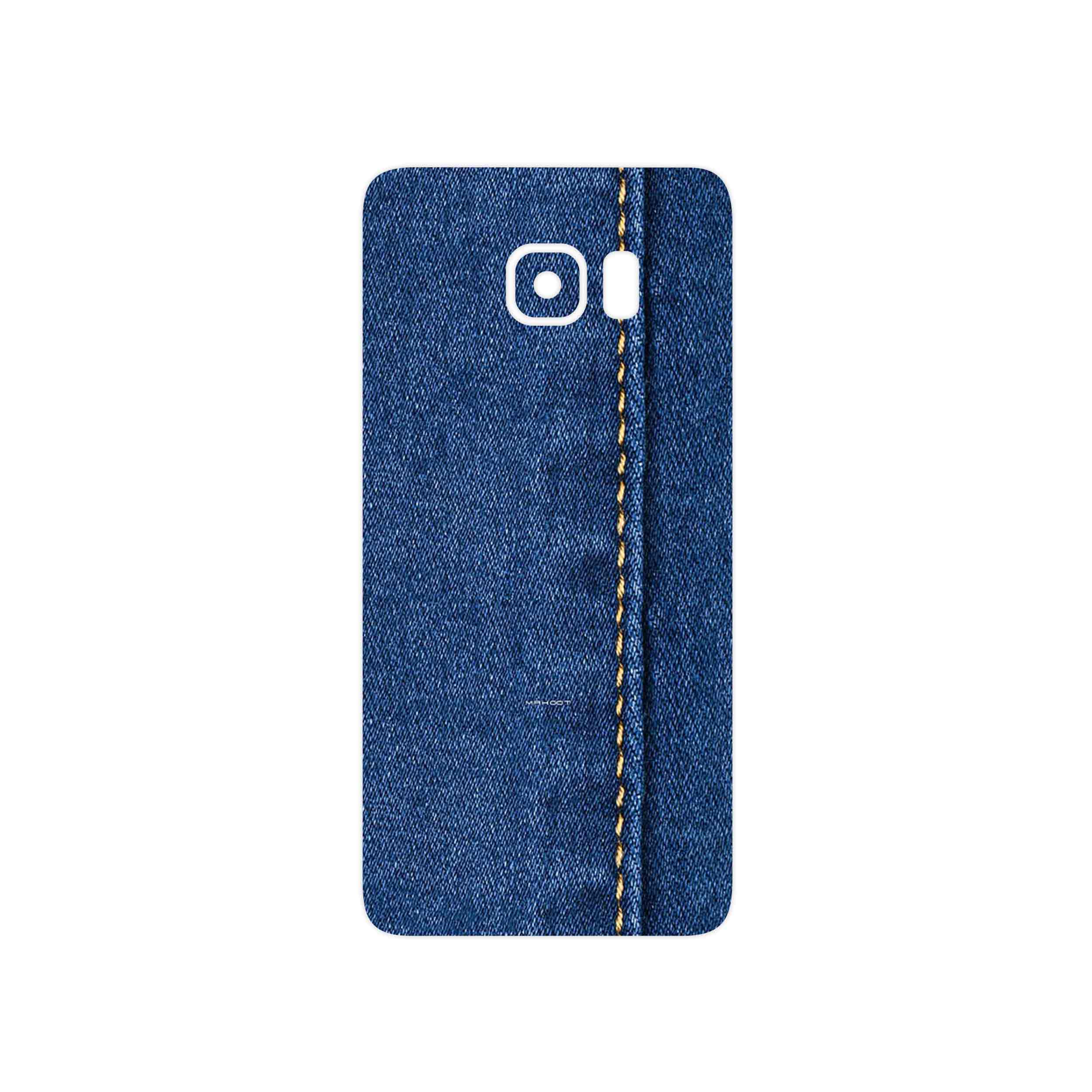 برچسب پوششی ماهوت مدل Fabric Texture 8 مناسب برای گوشی موبایل سامسونگ Galaxy S6 Edge