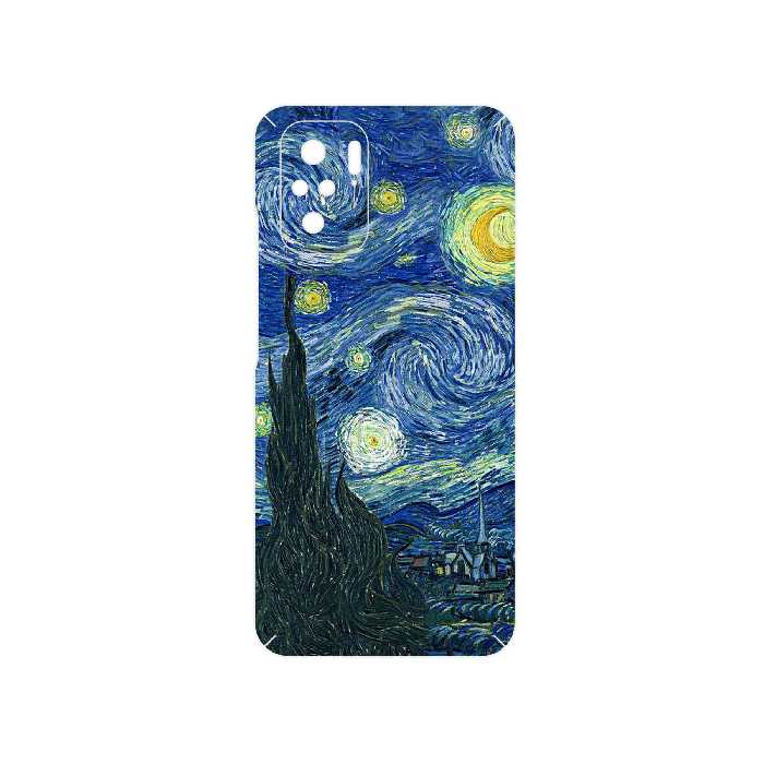 برچسب پوششی ماهوت مدل The Starry Night of van Gogh مناسب برای گوشی موبایل شیائومی Poco M5s