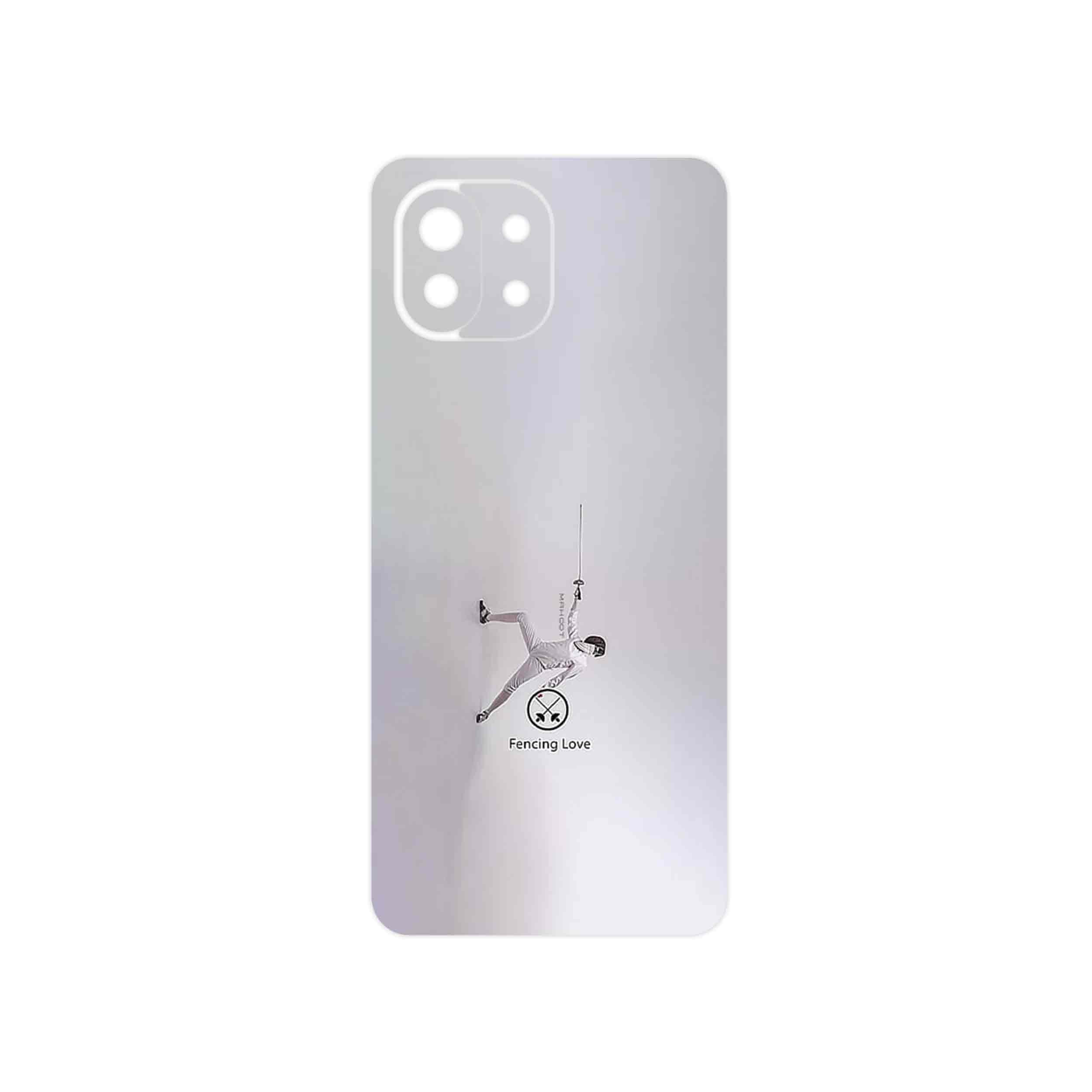 برچسب پوششی ماهوت مدل Fencing مناسب برای گوشی موبایل شیائومی MI 11 LITE