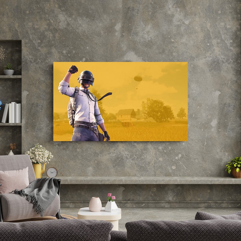 تابلو شاسی مدل pubg-helmet-guy