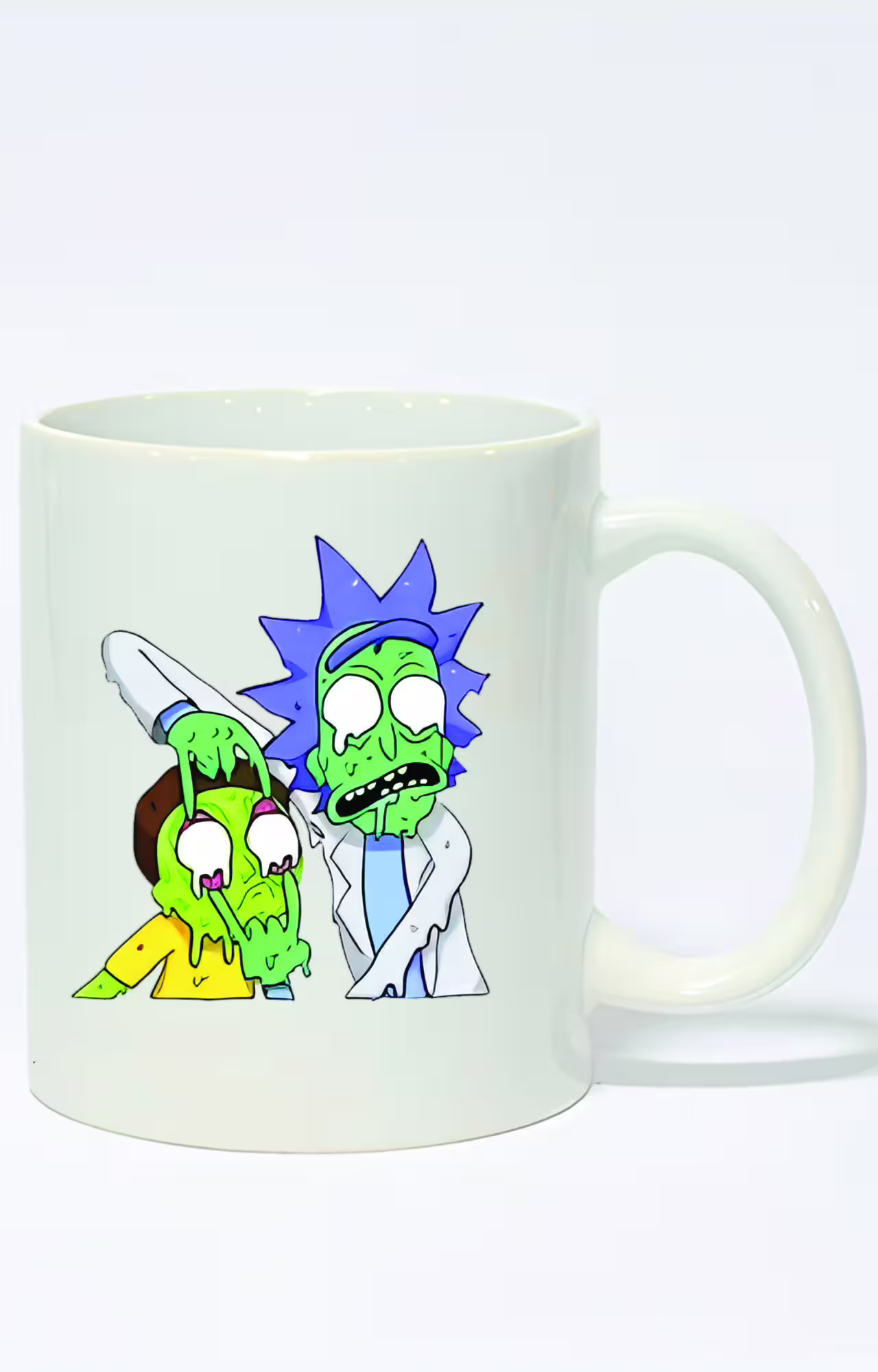 ماگ ساده طرح rick and morty کد 3171