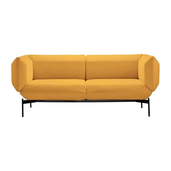 مبل دو نفره مدل puzzle هلگر با روکش چرم