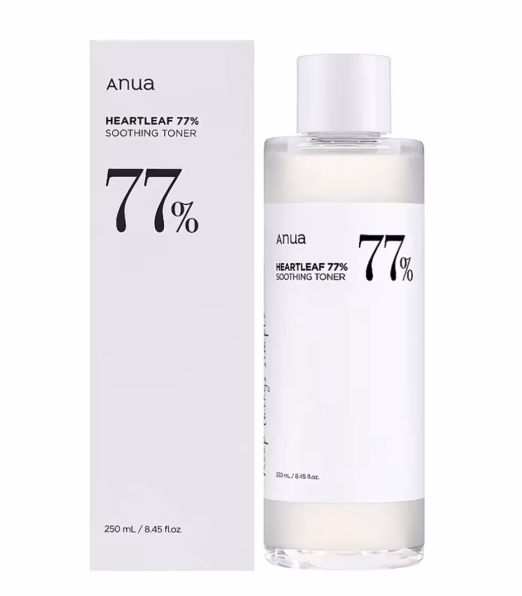 ANUA HEARTLEAF 77% SOOTHIN TONER تونر هارتلیف آنوا