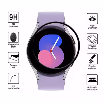 محافظ صفحه نمایش وایت ولف مدل W-PWM مناسب برای ساعت هوشمند سامسونگ Samsung Watch 5 44mm