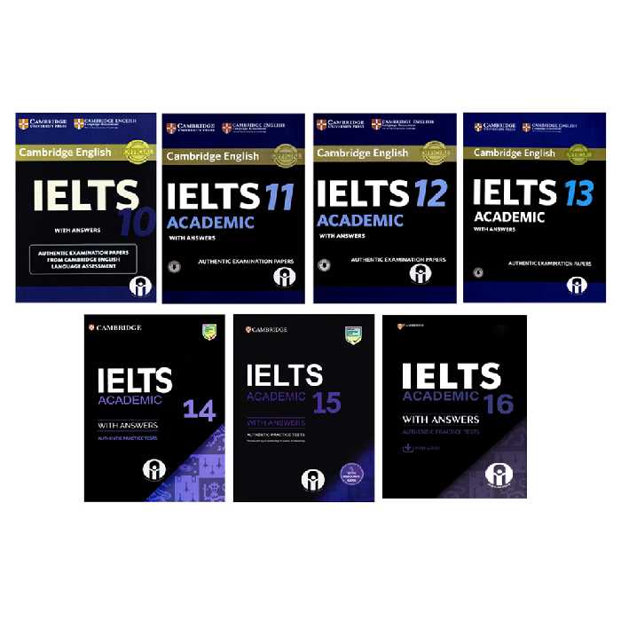 کتاب IELTS Academic Cambridge اثر جمعی از نویسندگان انتشارات الوندپویان جلد 10 تا 16