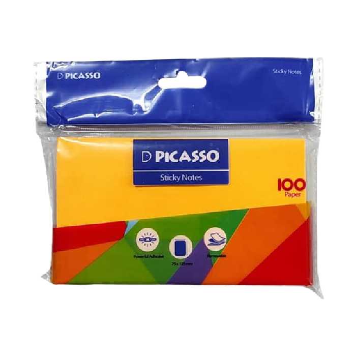 کاغذ یادداشت-پست ایت 75*100 رنگی 12 عددی