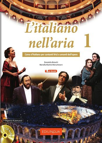 کتاب Litaliano nellaria 1 : Libro   CD audio 1 (رنگی)