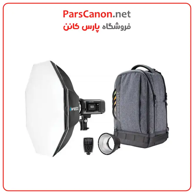 Westcott FJ400 II 400Ws Touchscreen Strobe with FJ-X3 S Trigger for Sony (1-Light Backpack Kit)