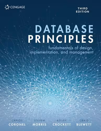 خرید و دانلود نسخه کامل کتاب Database Principles: Fundamentals of Design, Implementation, and Management