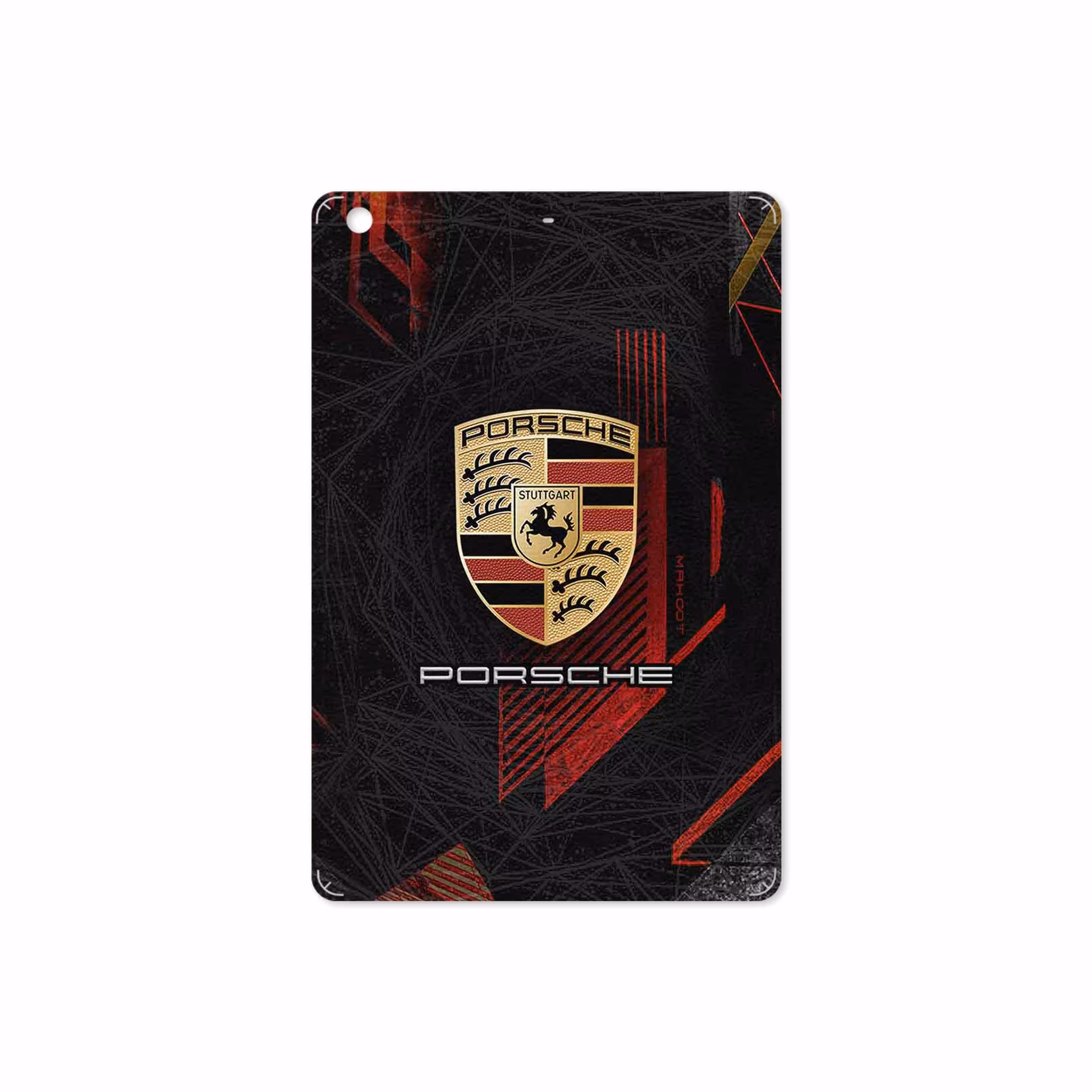 برچسب پوششی ماهوت مدل Porsche-Logo مناسب برای تبلت اپل iPad mini 2 2013 A1491