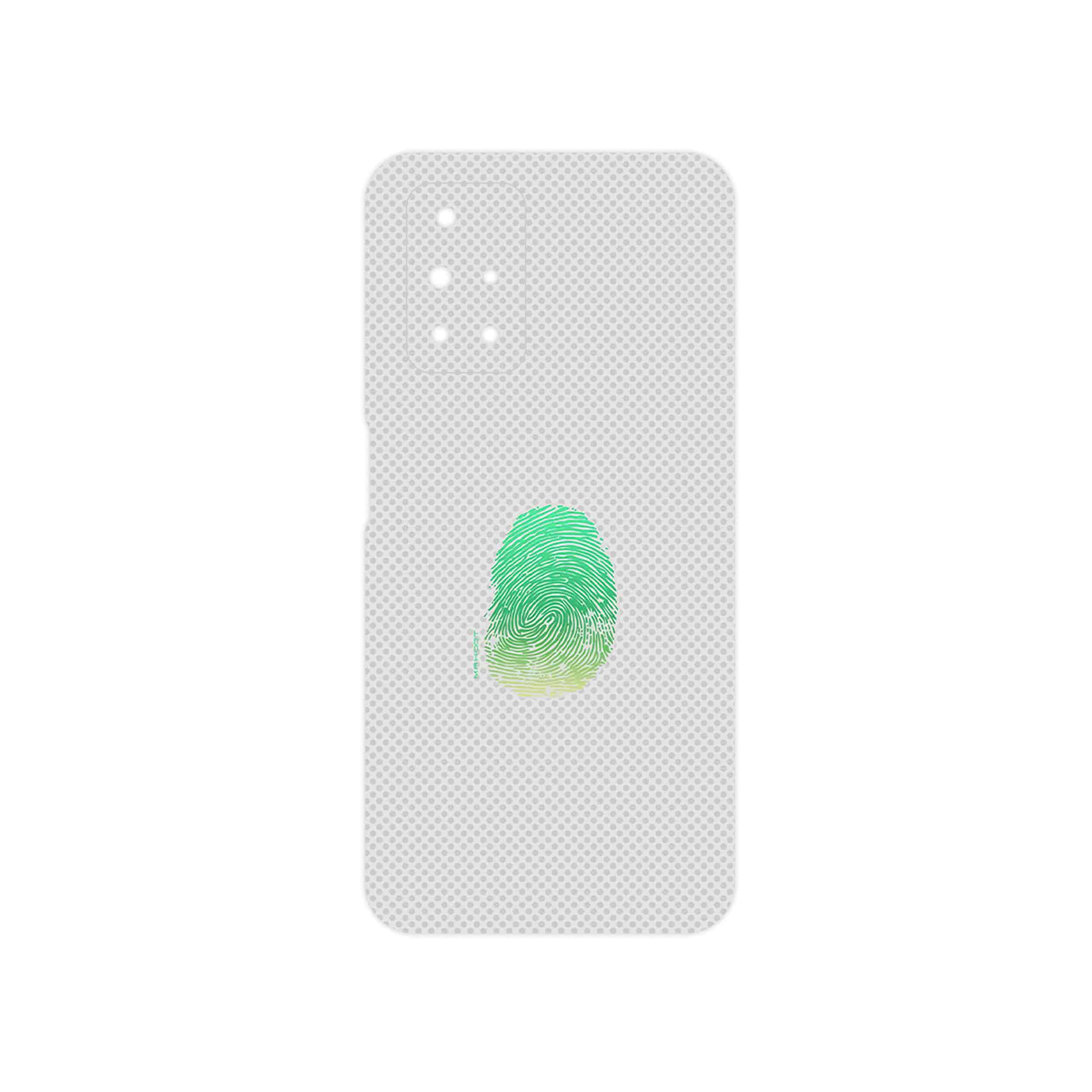 برچسب پوششی ماهوت مدل Minimal Fingerprint مناسب برای گوشی موبایل شیائومی Redmi 10