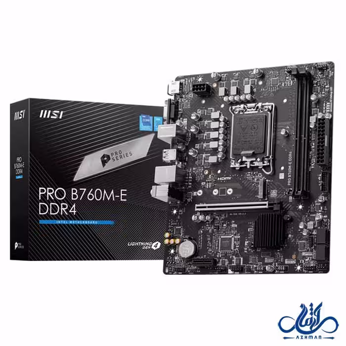 مادربرد ام اس آی PRO B760M-E DDR4
