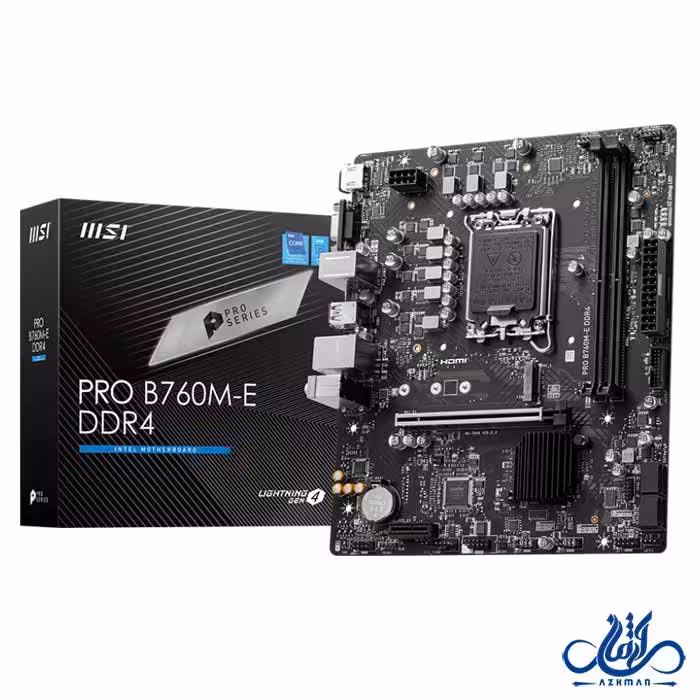 مادربرد ام اس آی PRO B760M-E DDR4