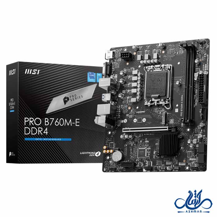 مادربرد ام اس آی PRO B760M-E DDR4