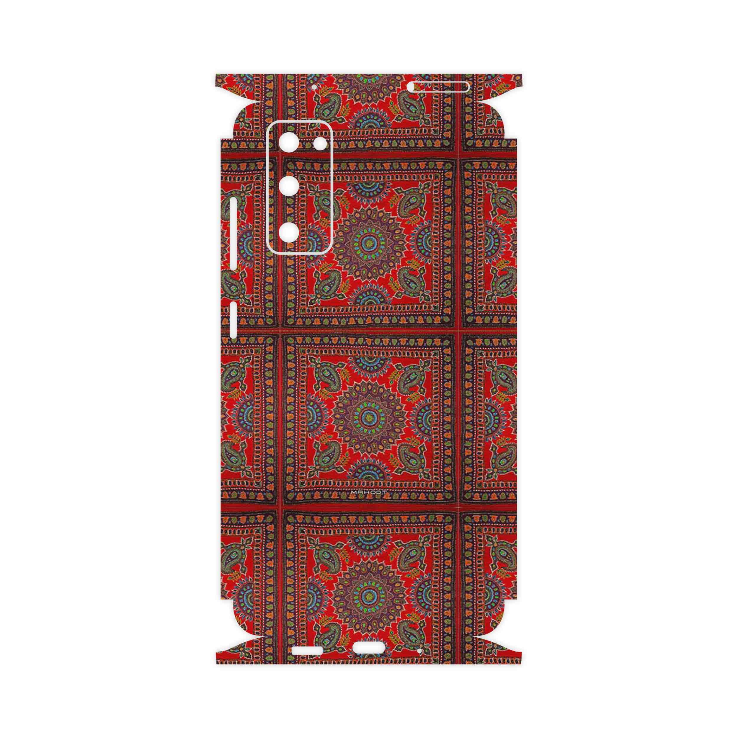 برچسب پوششی ماهوت مدل Embroidered Rug-FullSkin مناسب برای گوشی موبایل سامسونگ Galaxy S20 FE