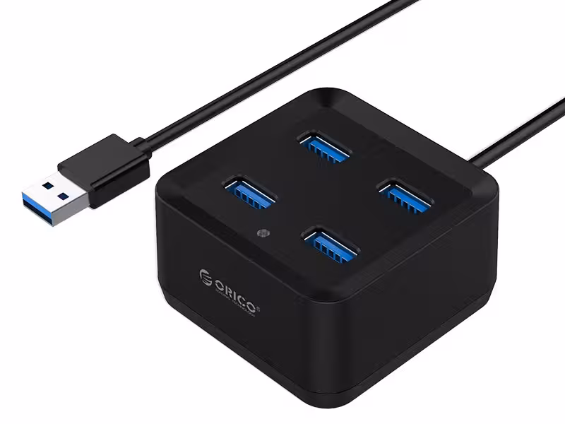 هاب  یو اس بی 4 پورت اوریکو ORICO DH4U-U3 4 Port USB3.0 Faceup Design HUB