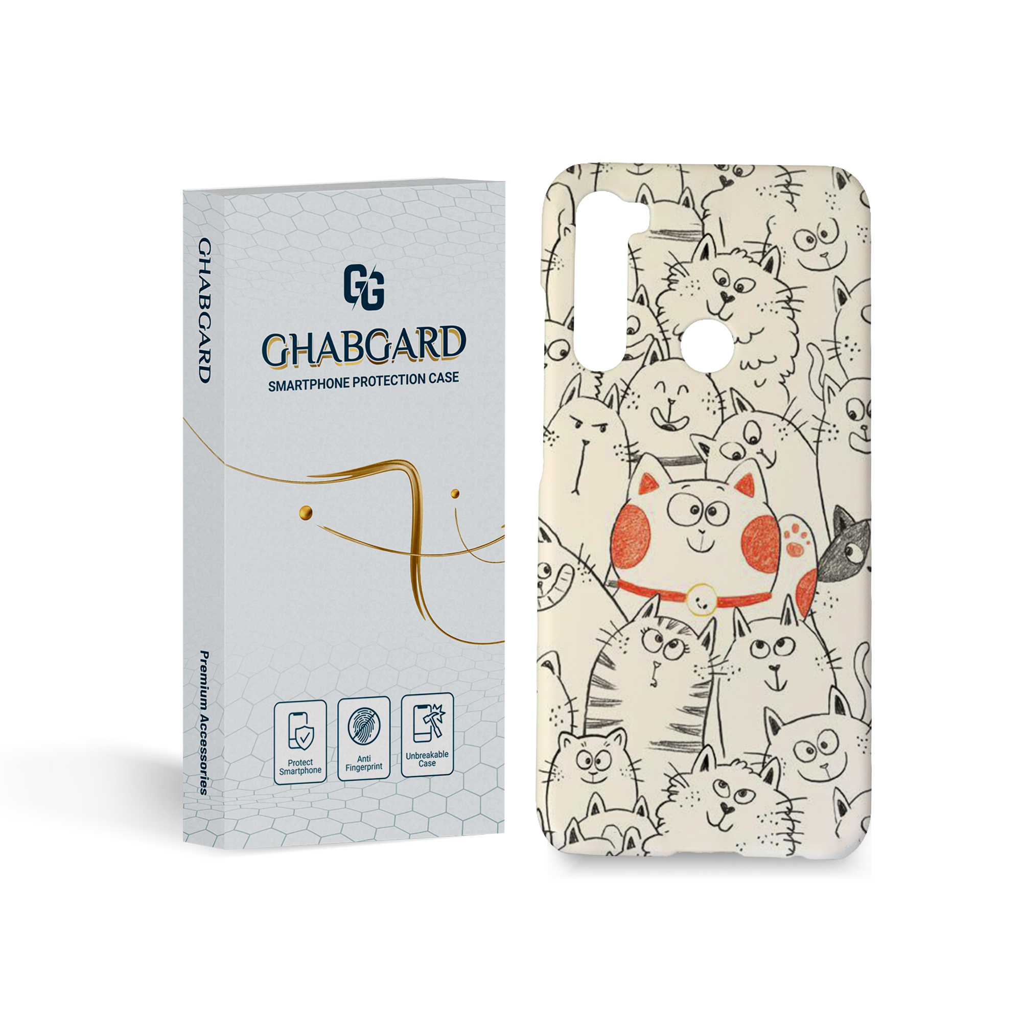  کاور قاب گارد مدل فانتزی مناسب برای گوشی موبایل شیائومی Mi note 8