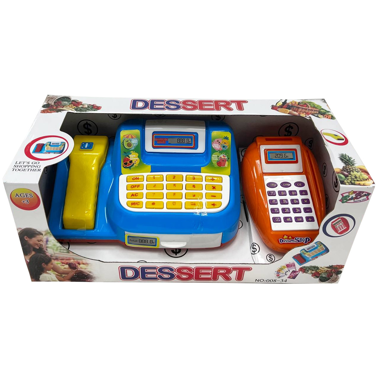 اسباب بازی صندوق فروشگاهی مدل Dessert کد 00834