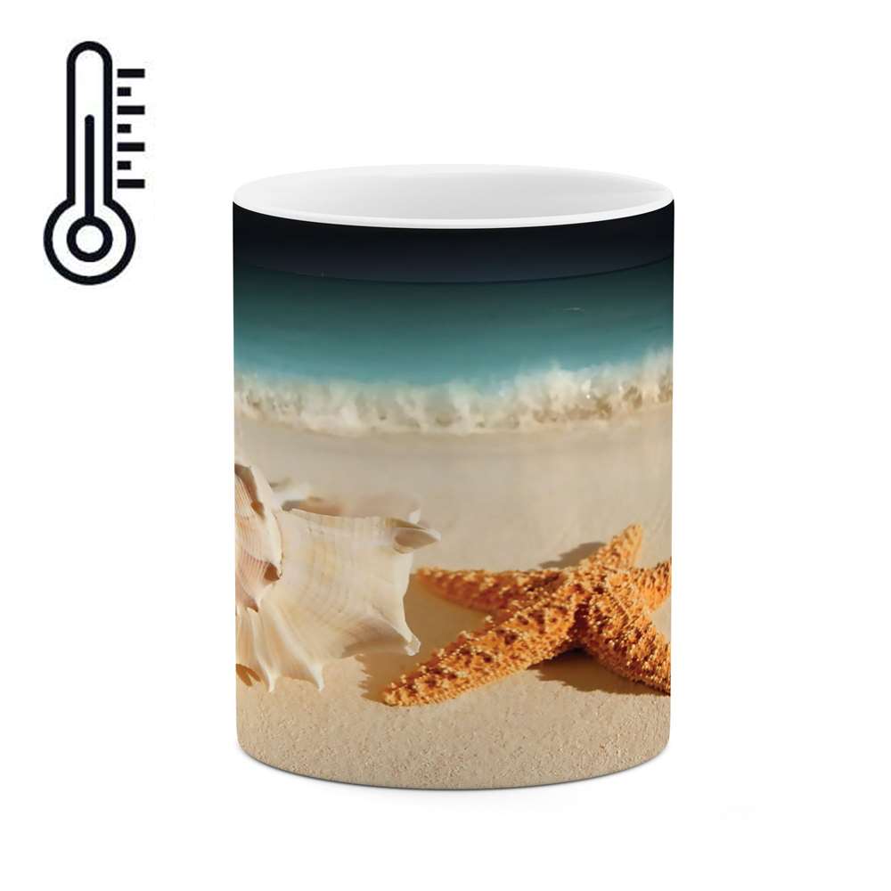 ماگ حرارتی طرح ستاره دریایی مدل mgh01218