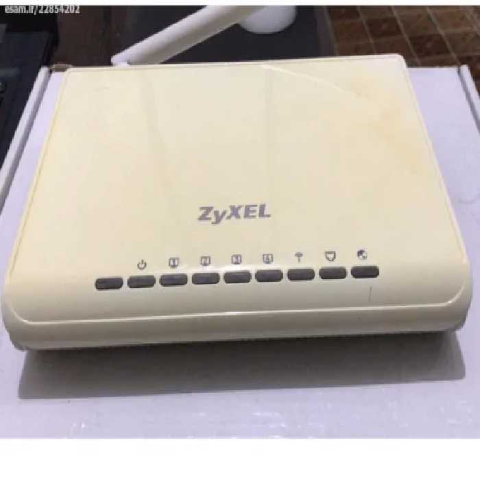 مودم زایکسل مدل ZYXEL P-660HW-T1 V3‎ (استوک با جعبه)