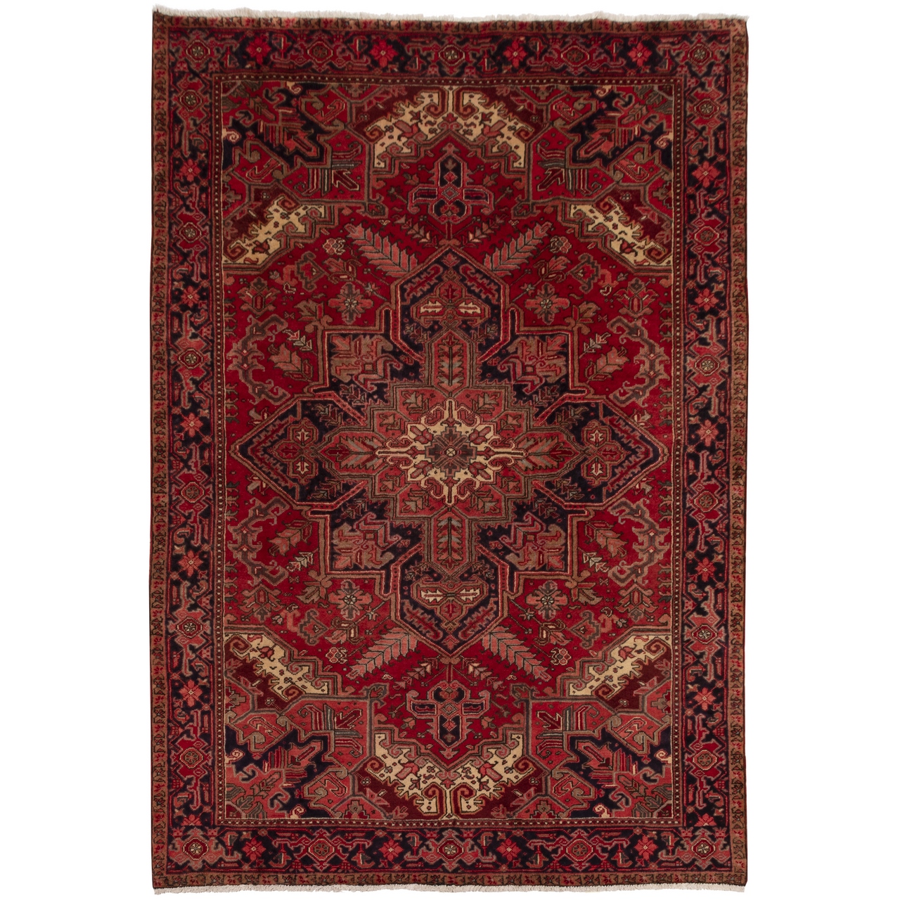 فرش قدیمی دستباف شش متری سی پرشیا کد 123139